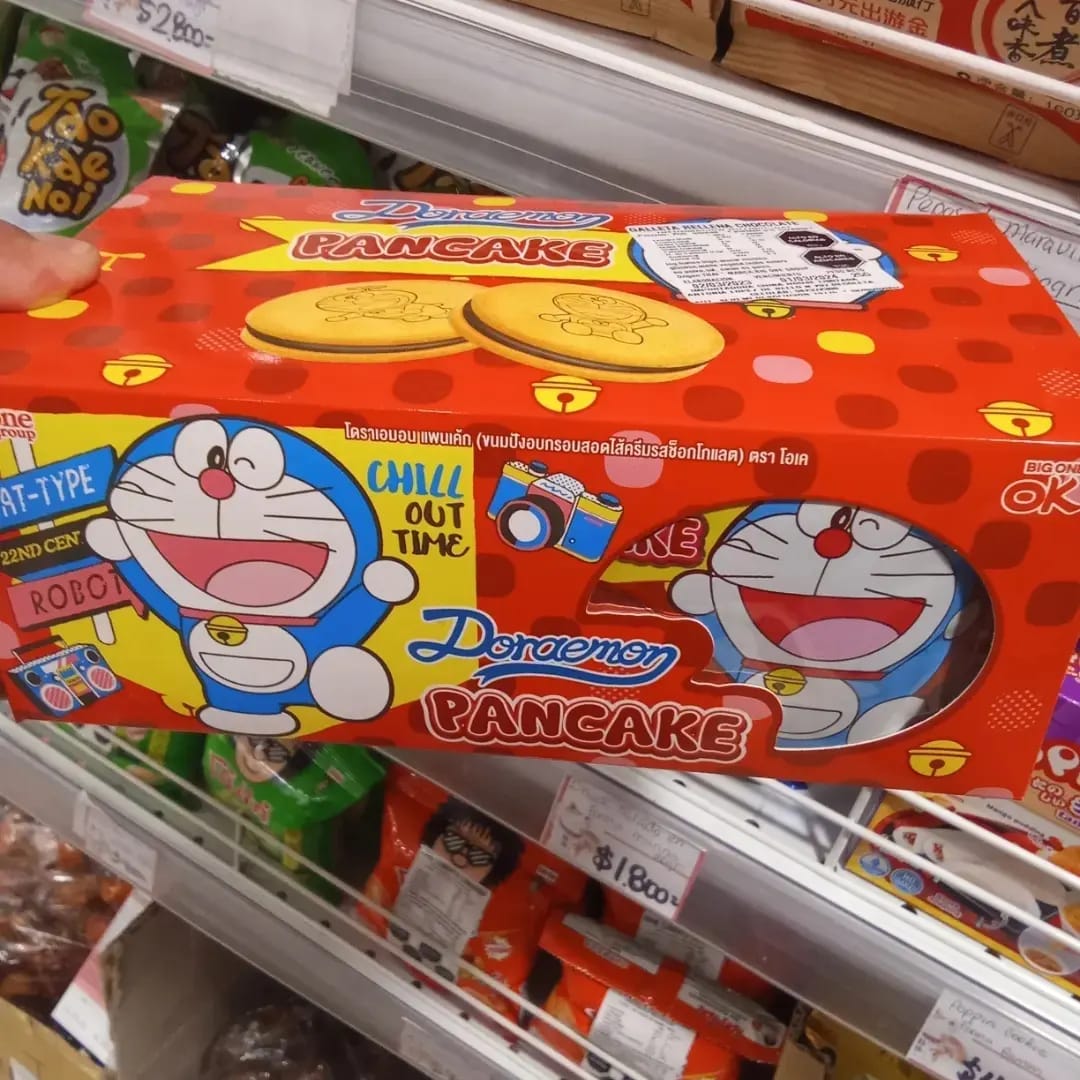 Galleta Pancake Chocolate (Doraemon) x12unidades